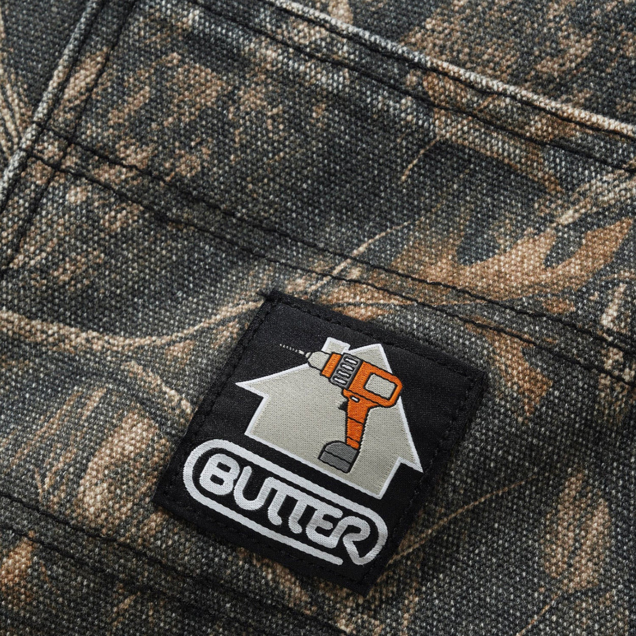 Butter Goods Work Pant (Forest Camo)