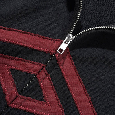 Butter Goods X Umbro Diamond Fleece Zip Thru Jacket (Black)
