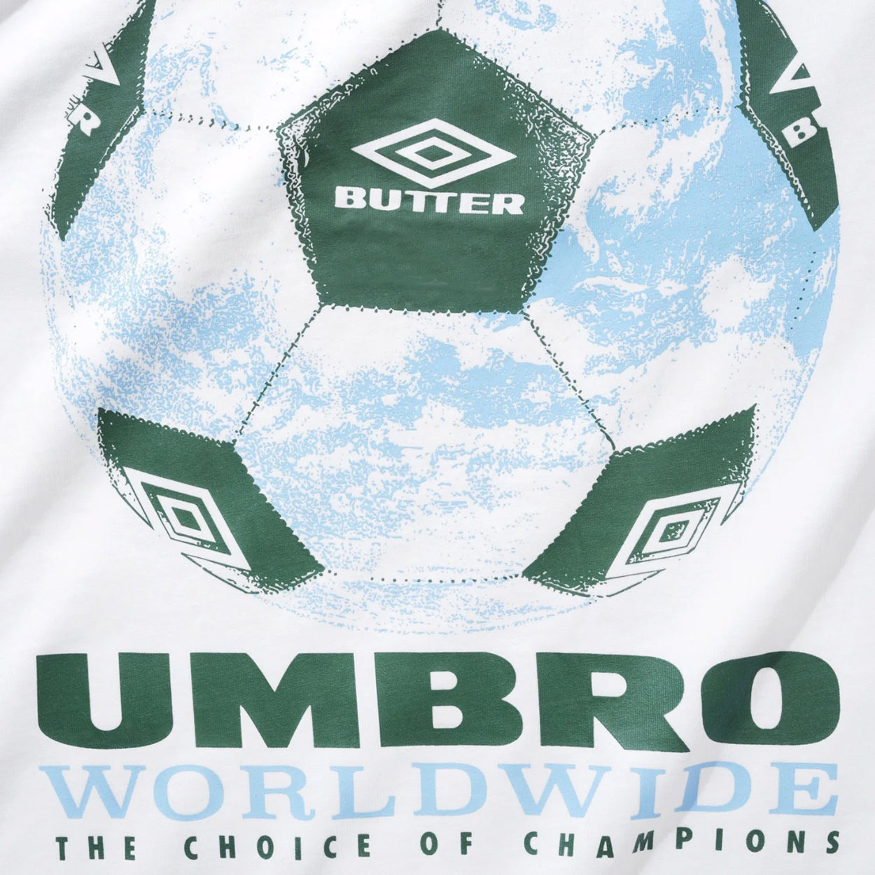 Butter Goods X Umbro World Game Tee (White)