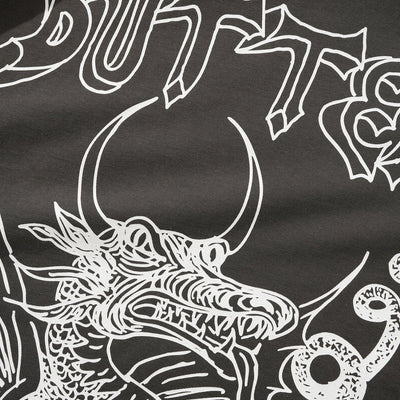 Butter Goods Dragon Tee (Washed Black)