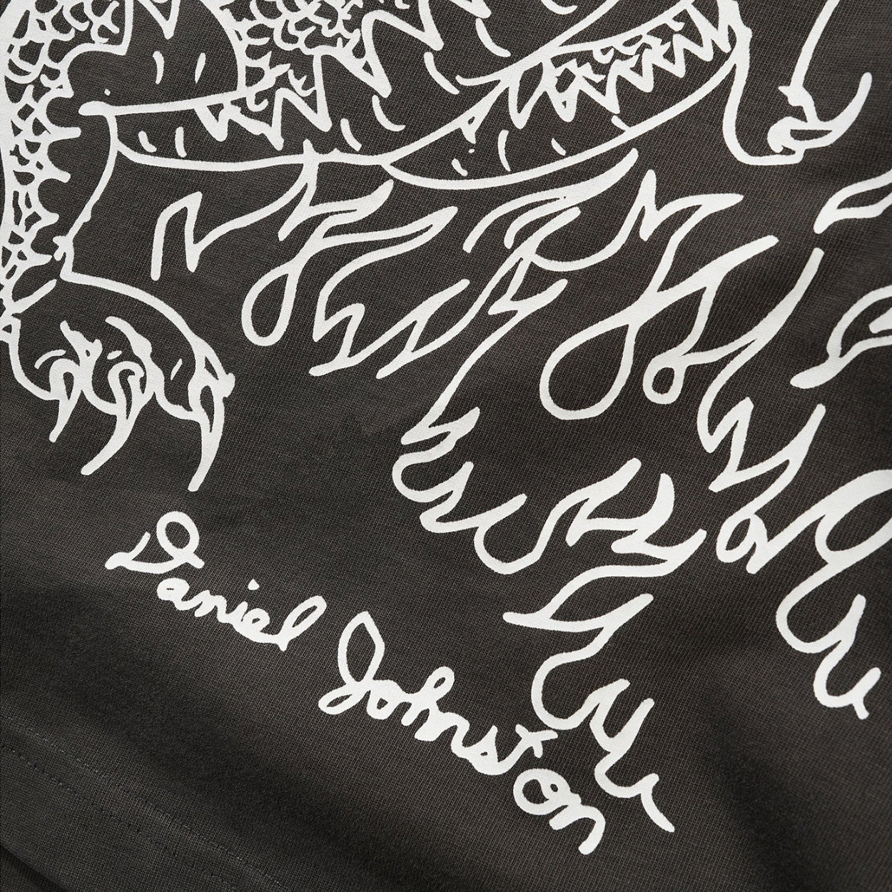 Butter Goods Dragon Tee (Washed Black)
