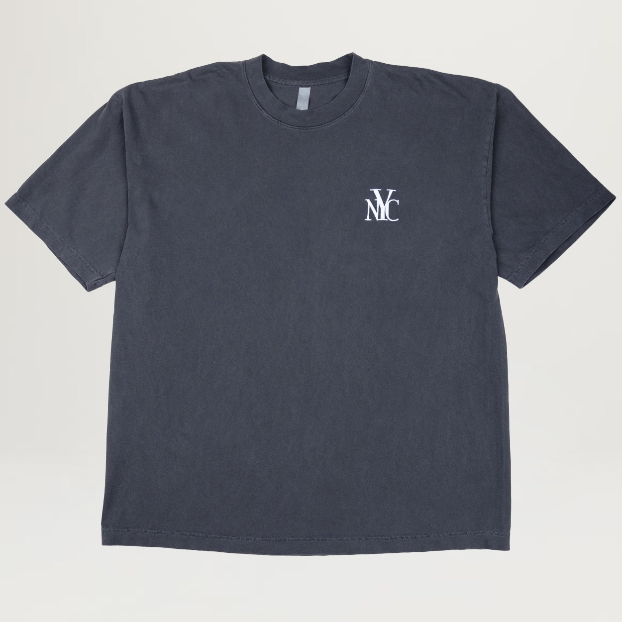 NewYakCity CKNY Embroidered Tee (Vintage Black)