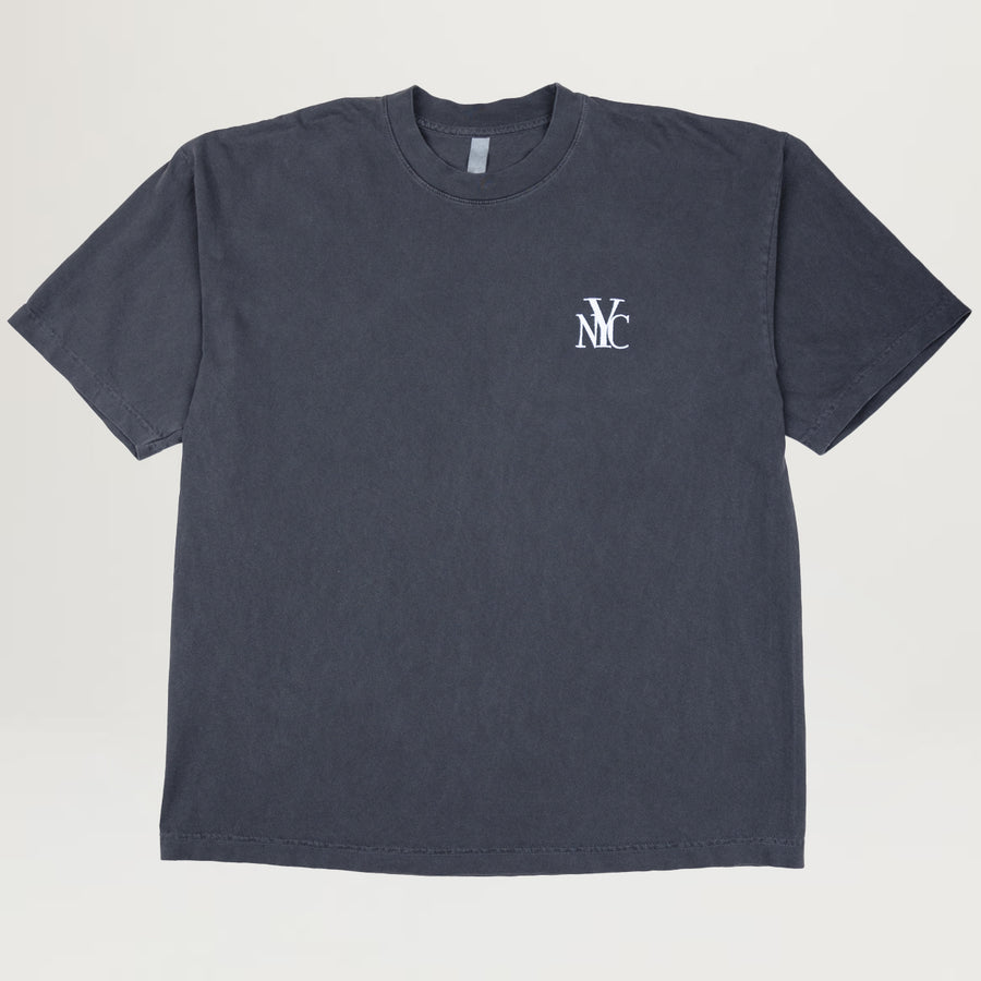 NewYakCity CKNY Embroidered Tee (Vintage Black)