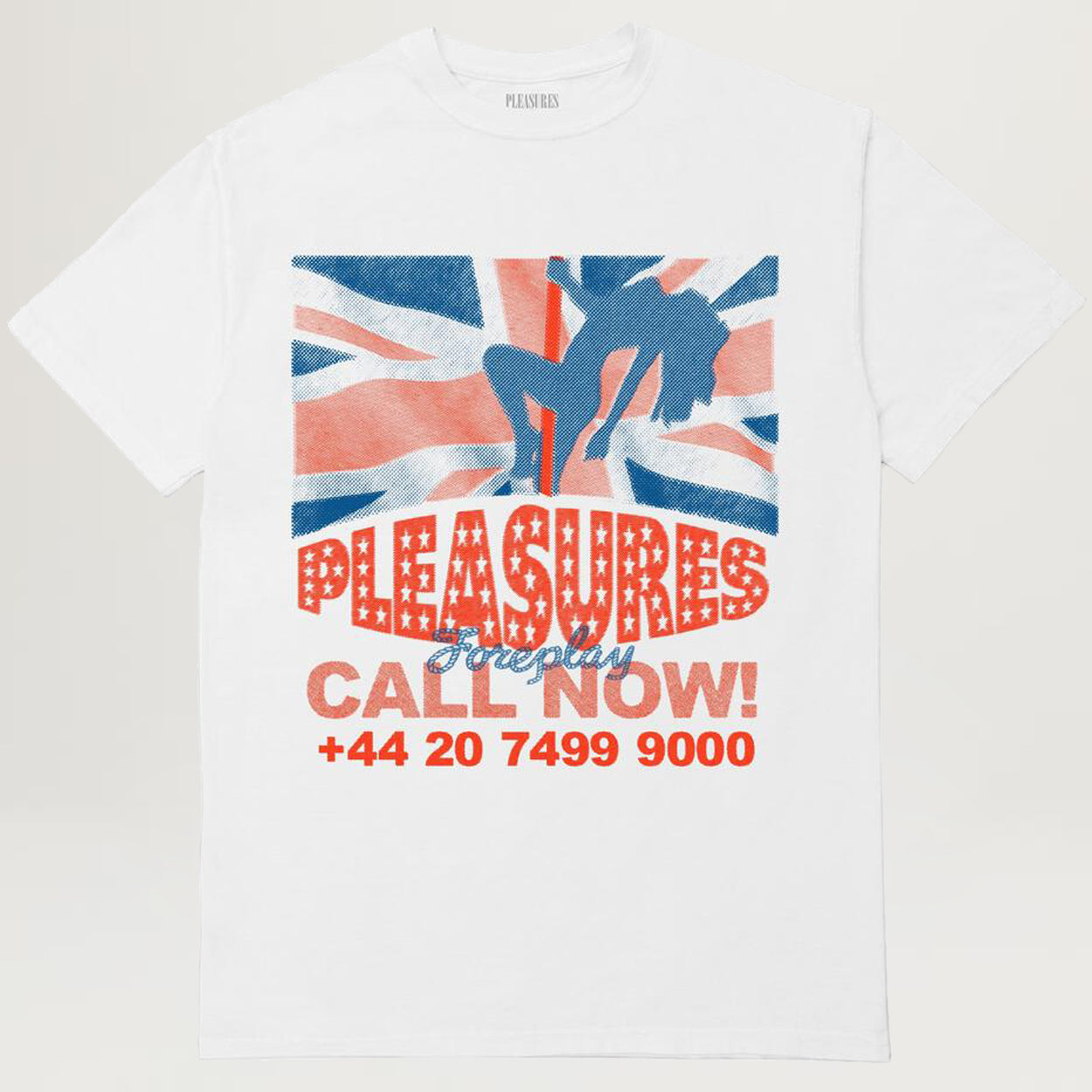 Pleasures Call Now Tee (White)