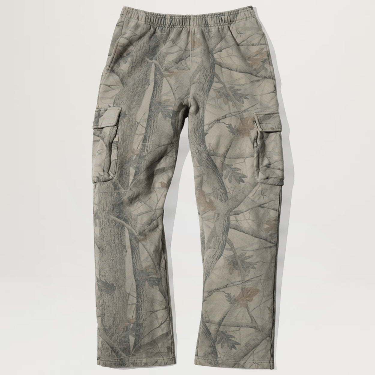 NewYakCity Flare Cargo Sweatpants (Camo)
