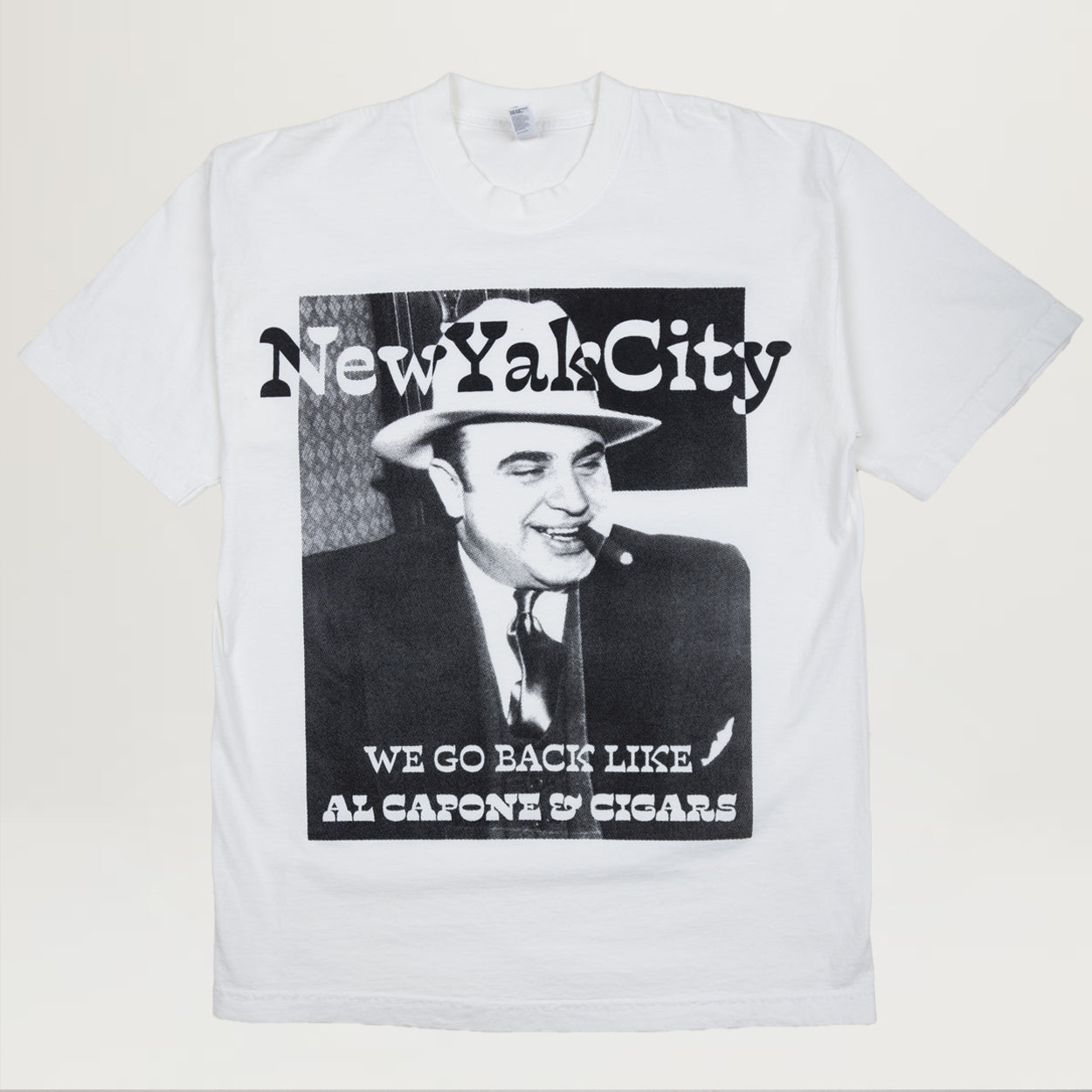 NYC Capone Tee (Off White)
