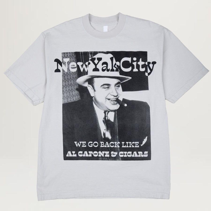 NYC Capone Tee (Silver Dollar)