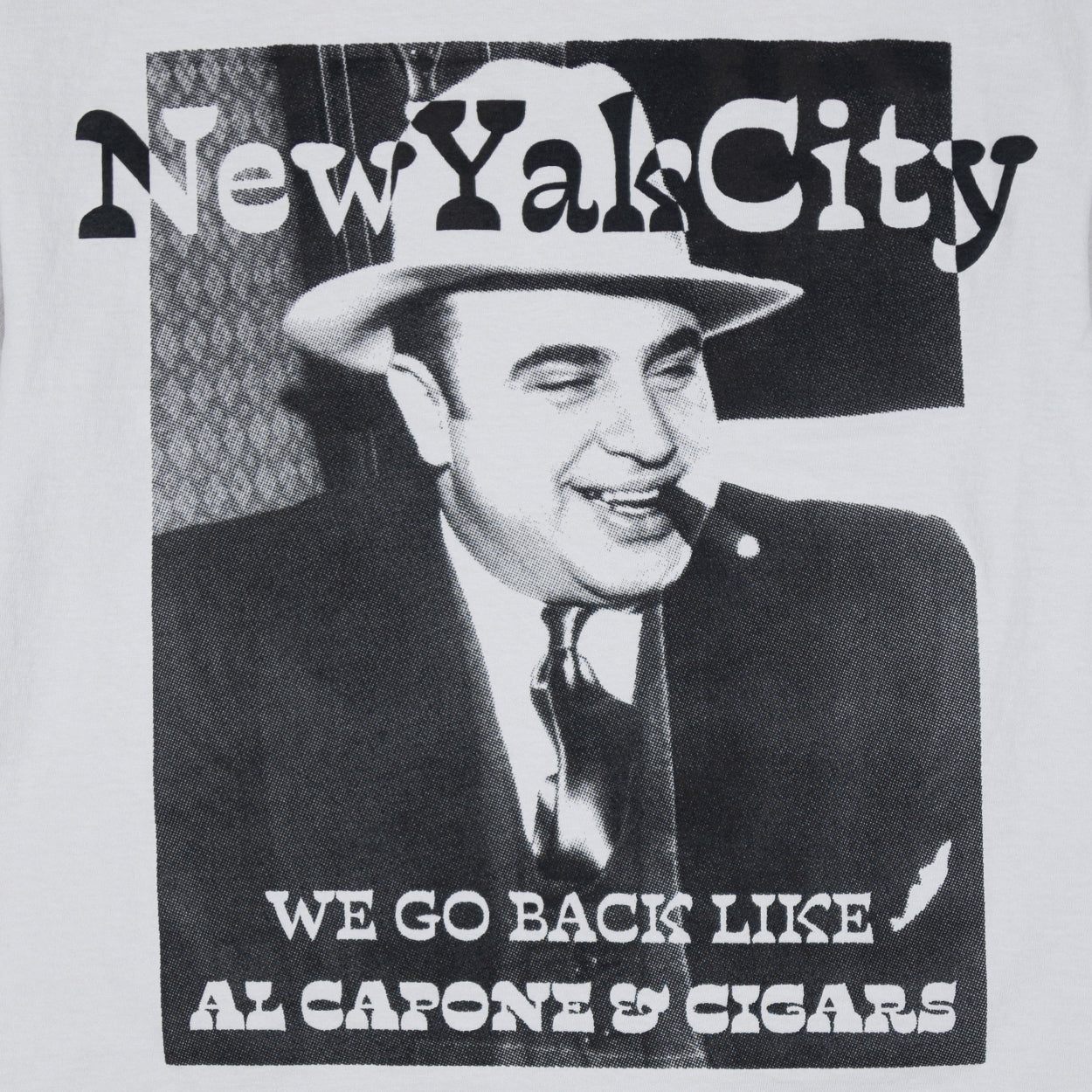 NYC Capone Tee (Silver Dollar)
