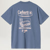 Carhartt WIP Catalogue Tee (Blue Iris/Air Pink)