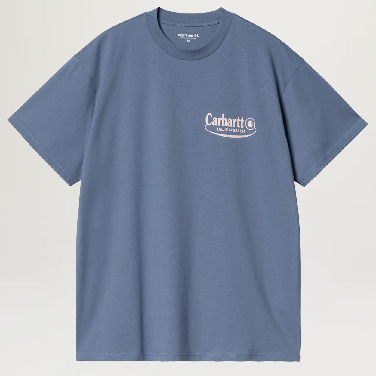 Carhartt WIP Catalogue Tee (Blue Iris/Air Pink)