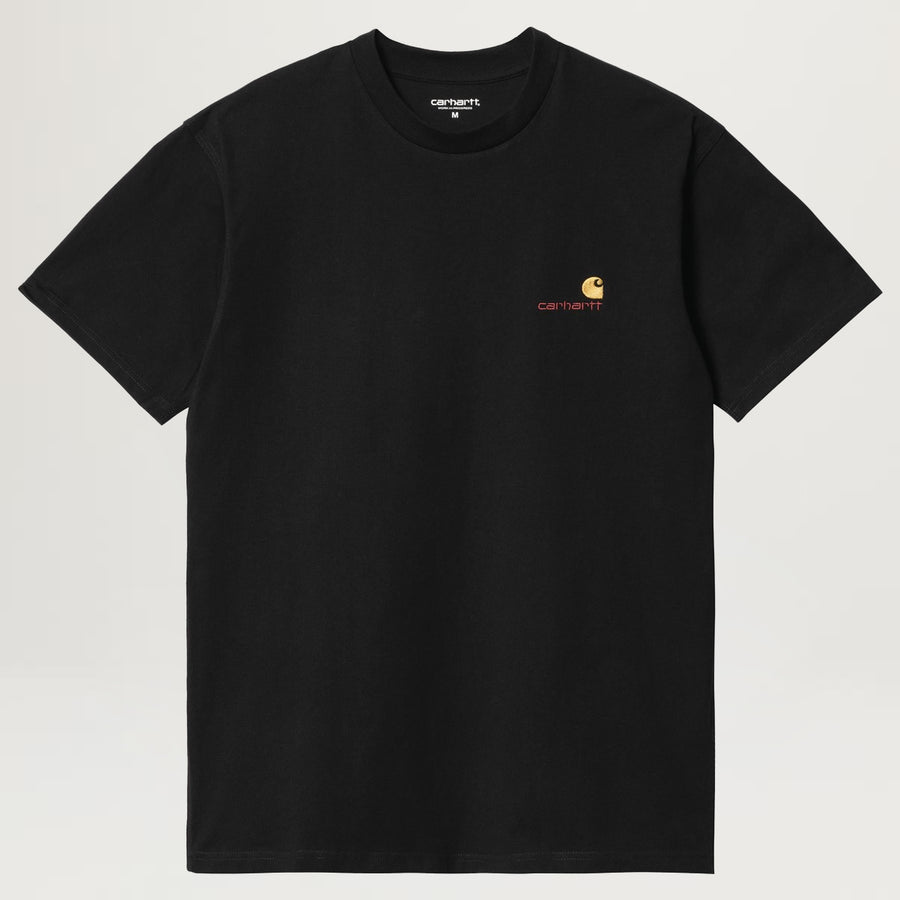 Carhartt WIP American Script Tee (Black)