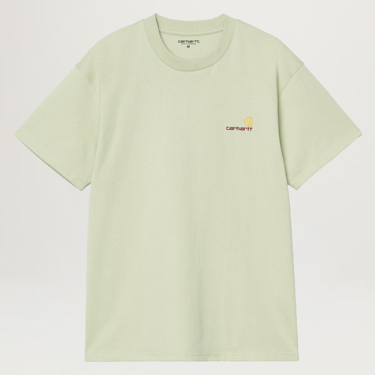 Carhartt WIP American Script Tee (Pale Olive)