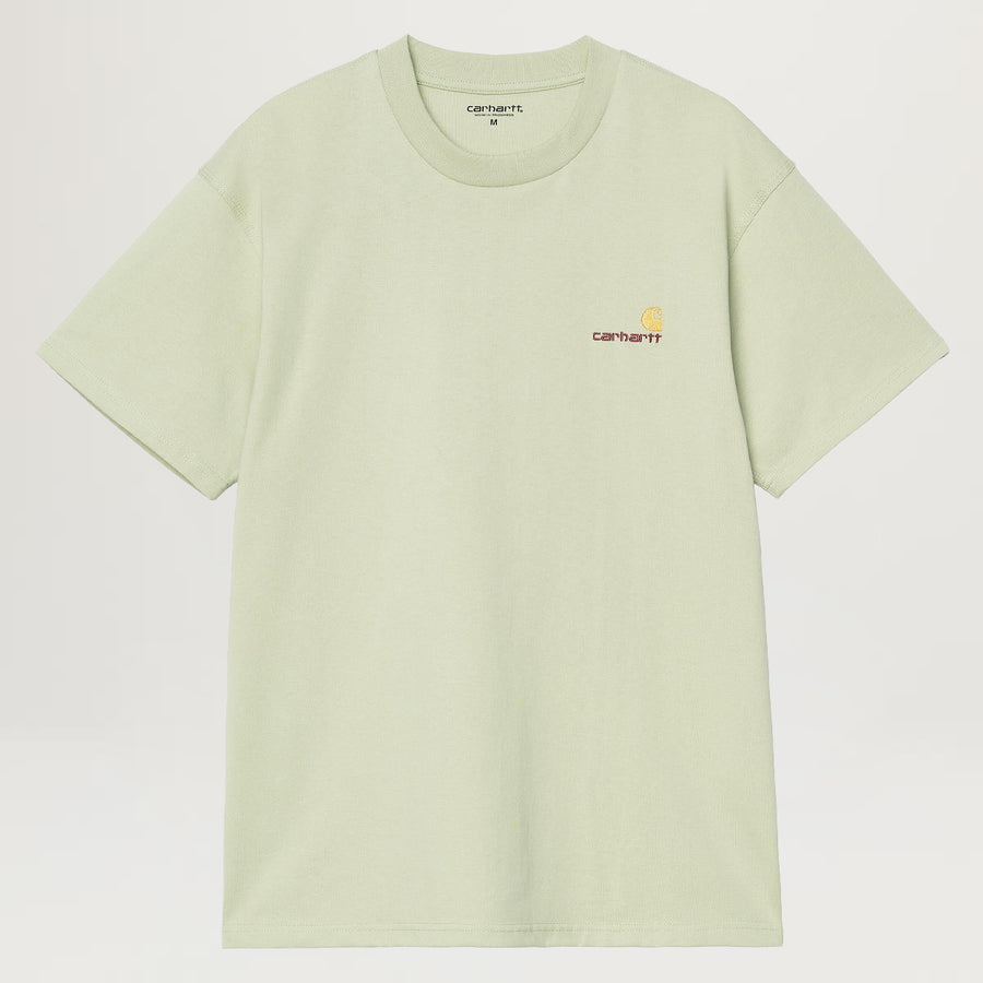 Carhartt WIP American Script Tee (Pale Olive)