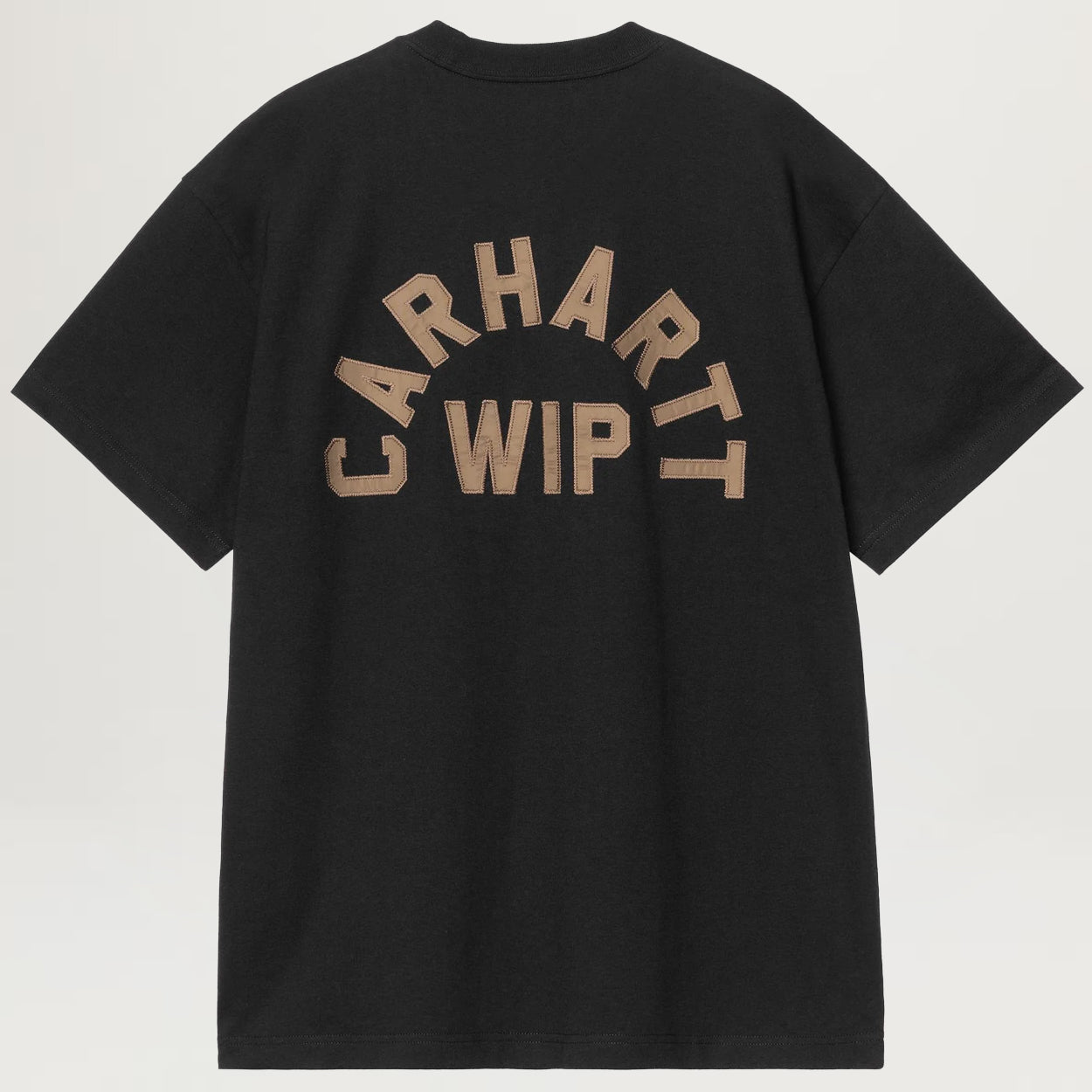 Carhartt WIP Arch Script Tee (Black/WIP H Brown)