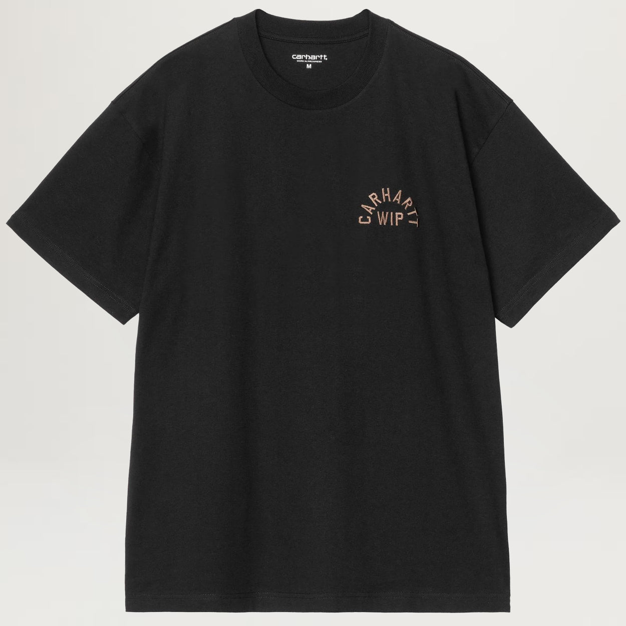 Carhartt WIP Arch Script Tee (Black/WIP H Brown)