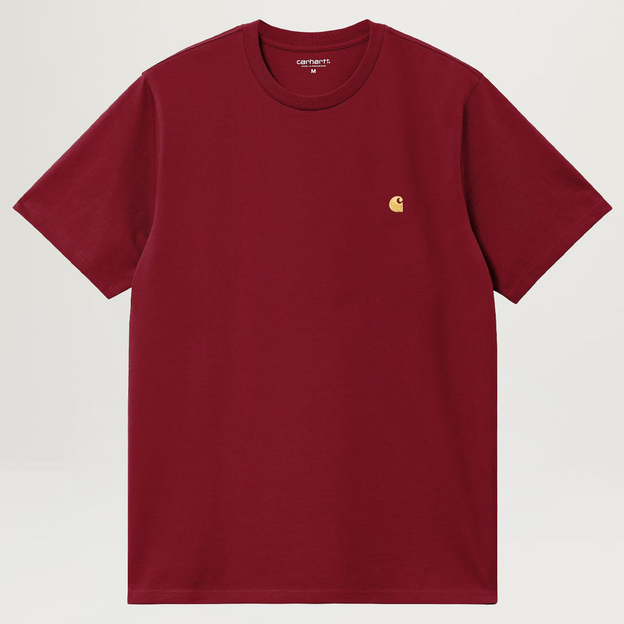 Carhartt WIP Chase Tee (Scarlet/Gold)