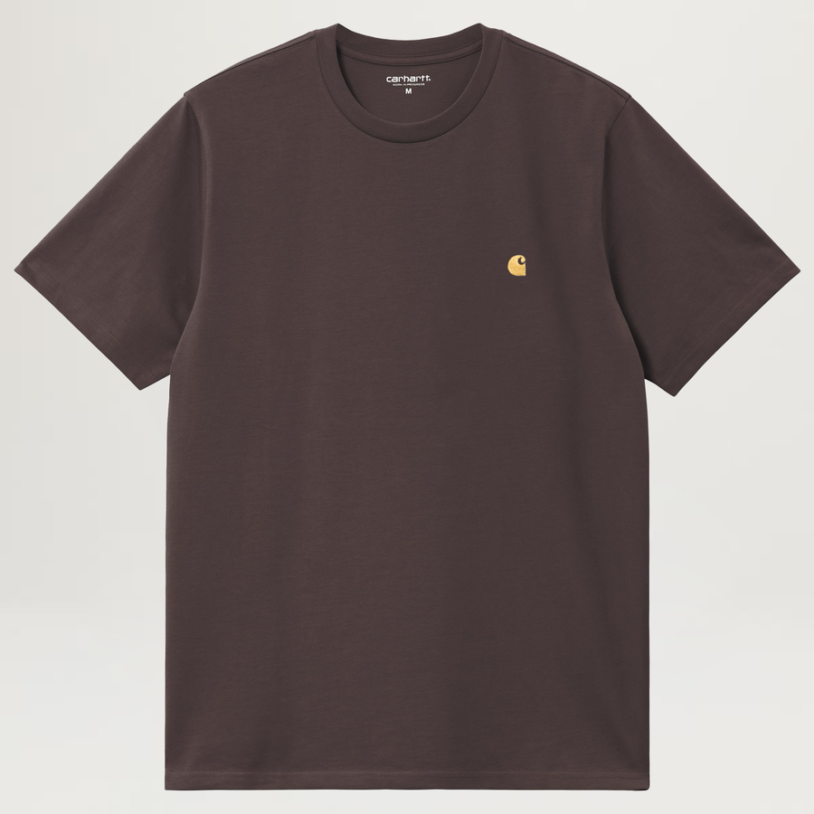 Carhartt WIP Chase Tee (Shale/Gold)