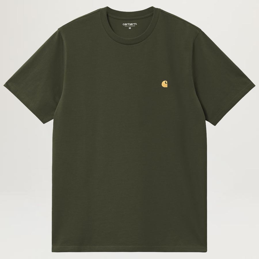 Carhartt WIP Chase Tee (Olive/Gold)
