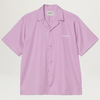 Carhartt WIP Delray Shirt (Gentle Purple/White)