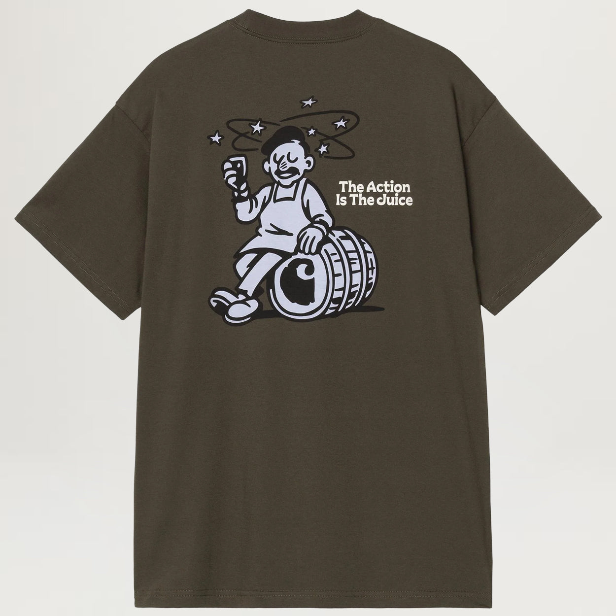 Carhartt WIP Grape Picker Tee (Cypress)