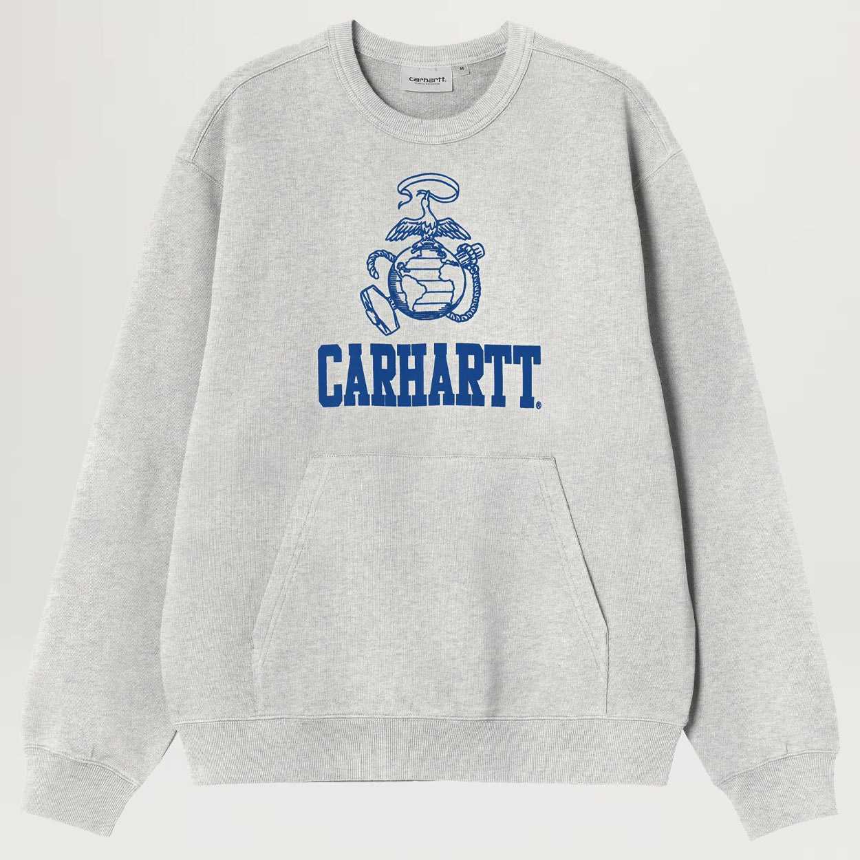 Carhartt WIP Pond Corps Sweatshirt (Ash Heather)