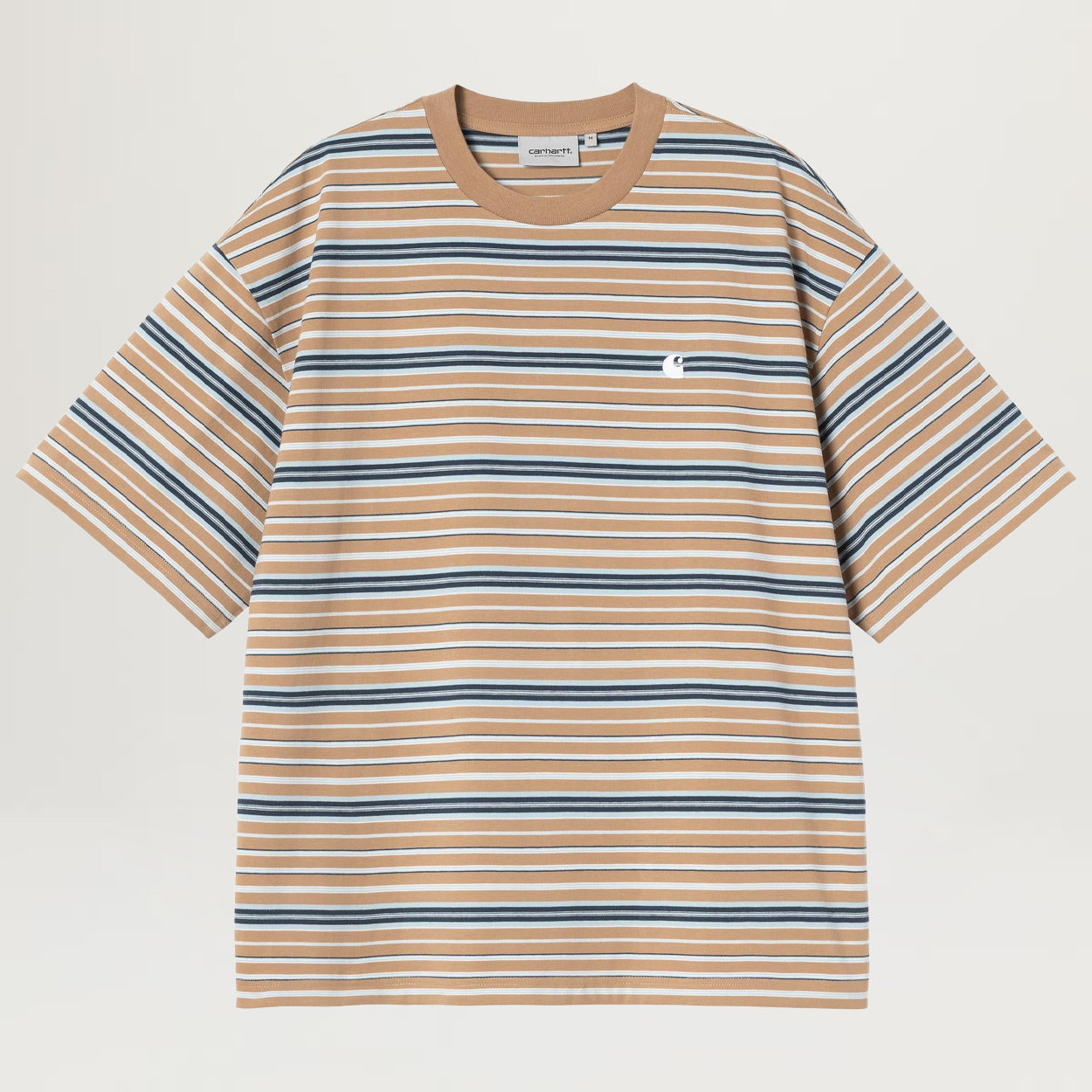 Carhartt WIP Zane Tee (Zane Stripe/Peanut)