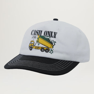 Cash Only Removal 5 Panel Cap (White)