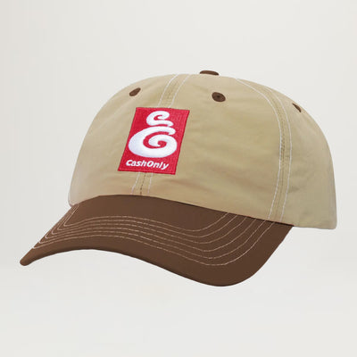 Cash Only Tour 6 Panel Cap (Khaki)