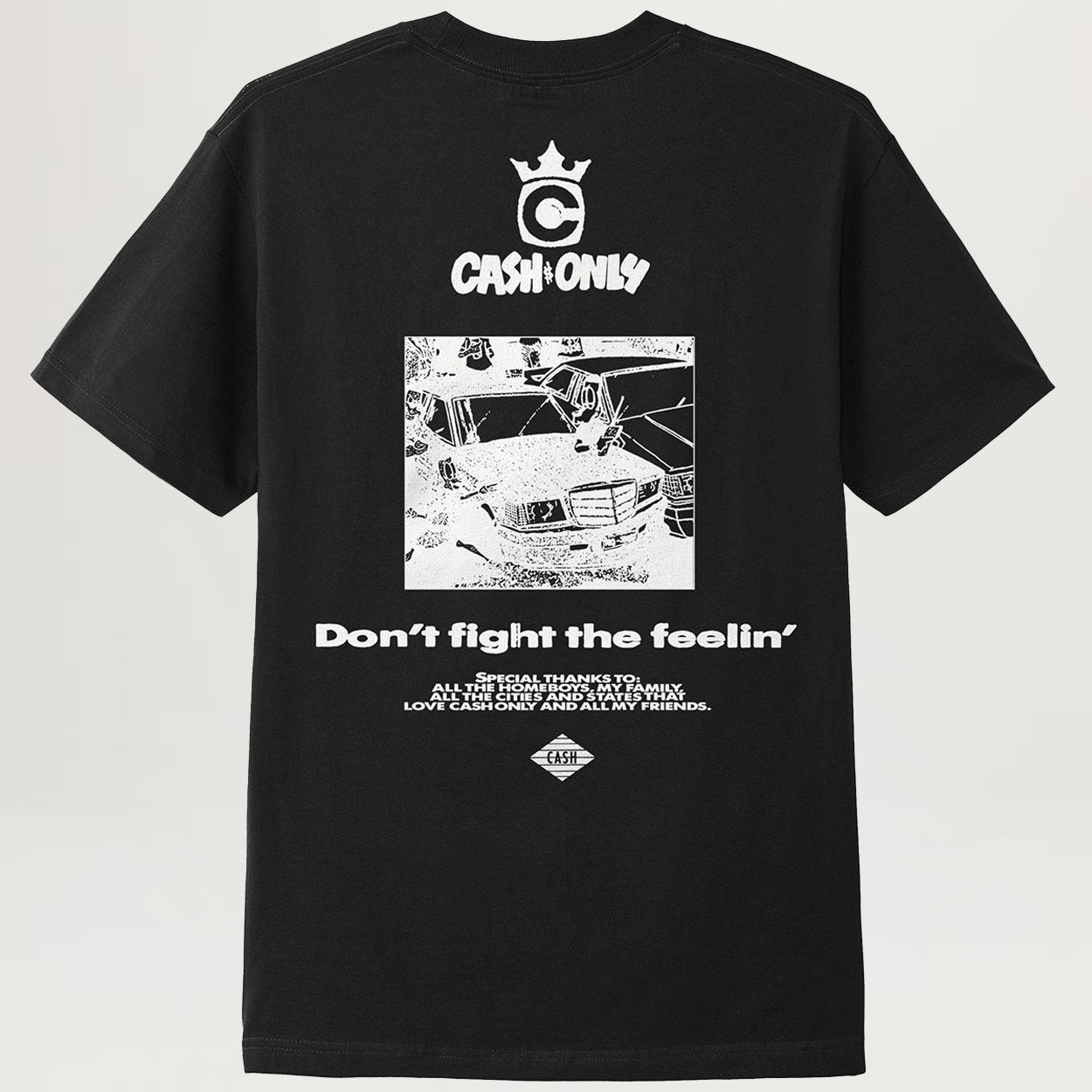 Cash Only Boulevard Tee (Black)