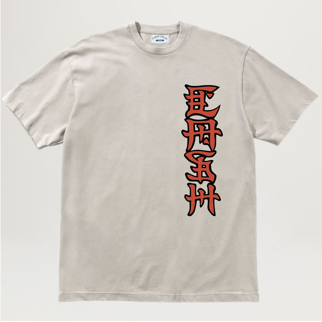 Cash Only Cash Tee (Stone)