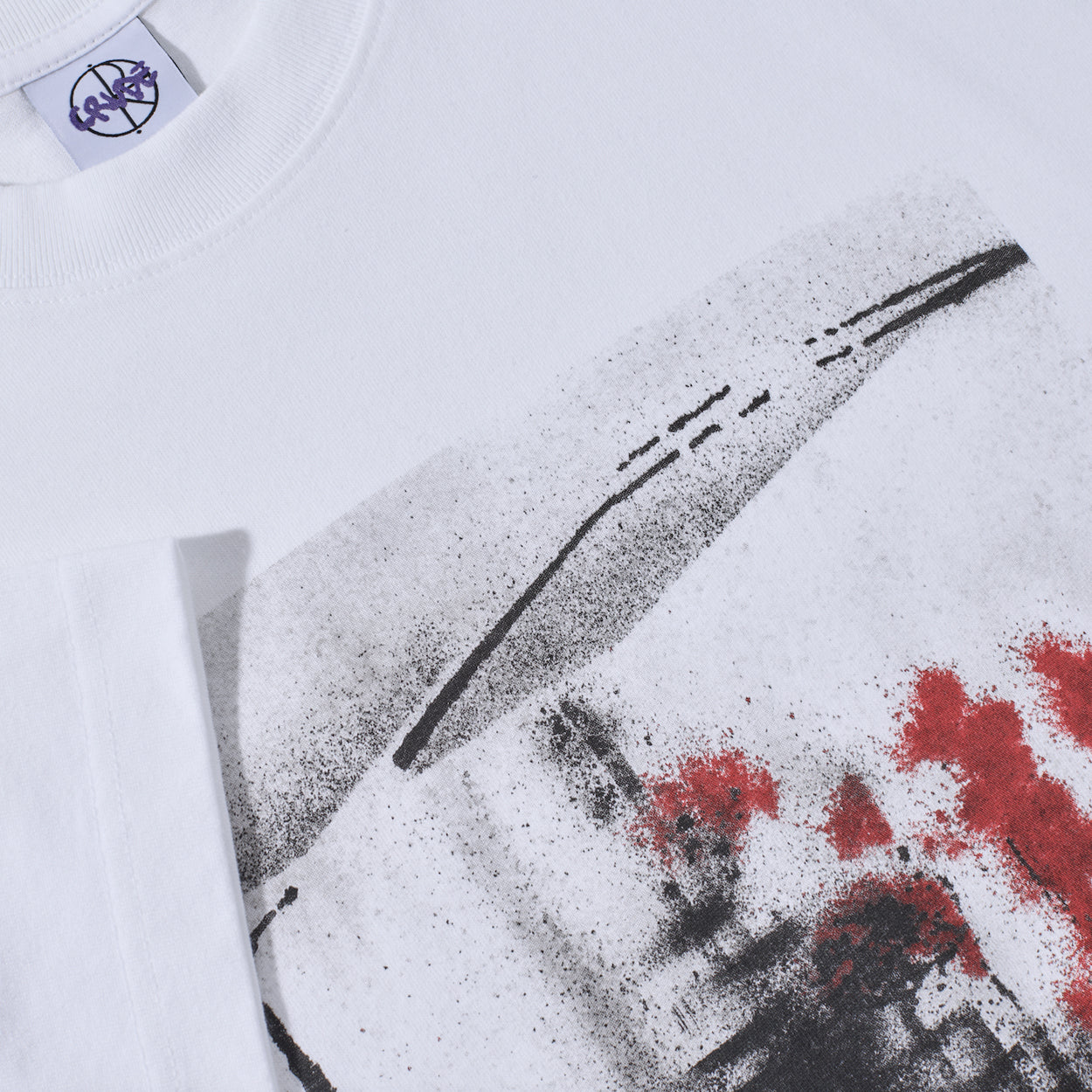 Polar Chainsaw Tee (White)
