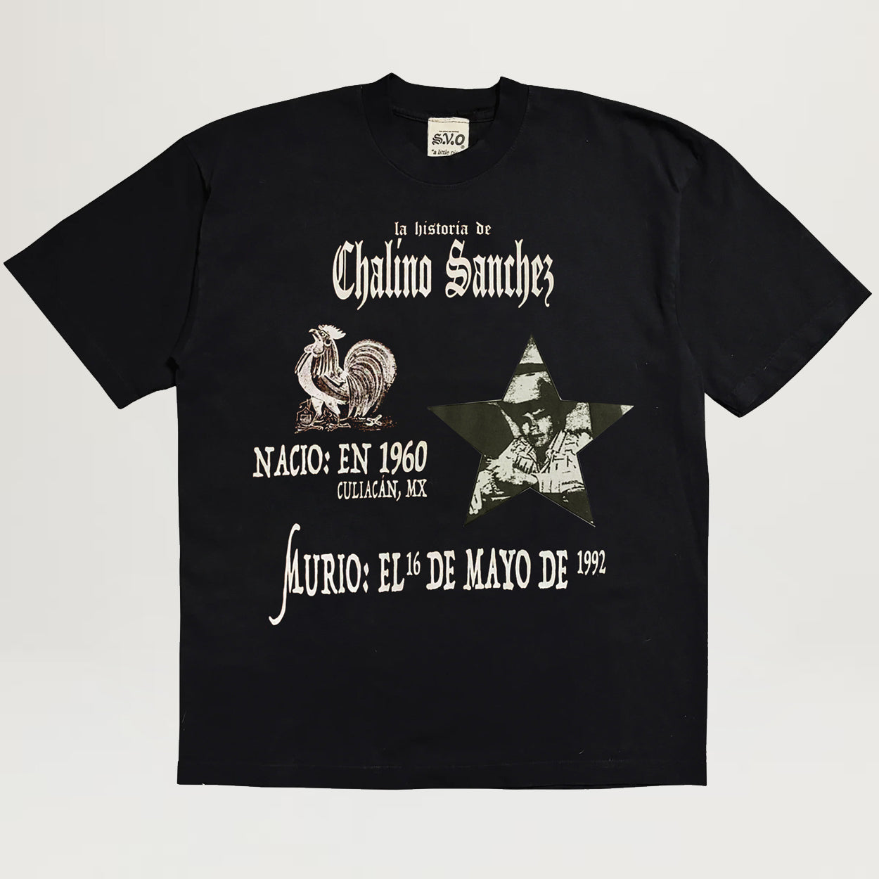 S.V.O. Chalino Tee (Black)