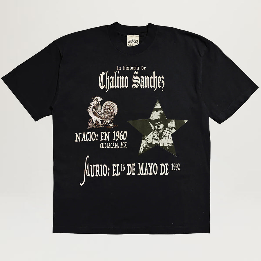 S.V.O. Chalino Tee (Black)