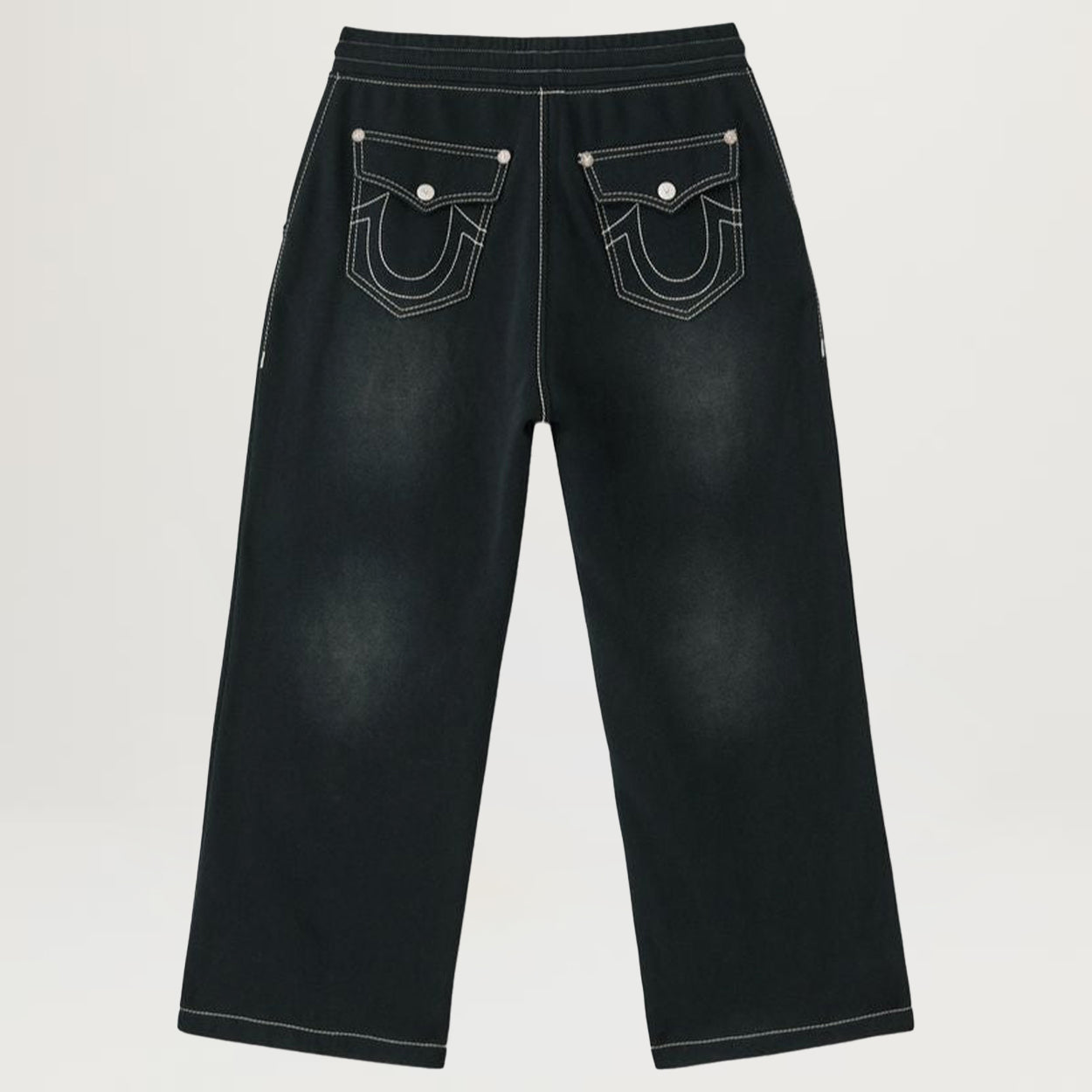 Cookies SF X True Religion Relaxed Sweatpants Embroidered (Washed Black)