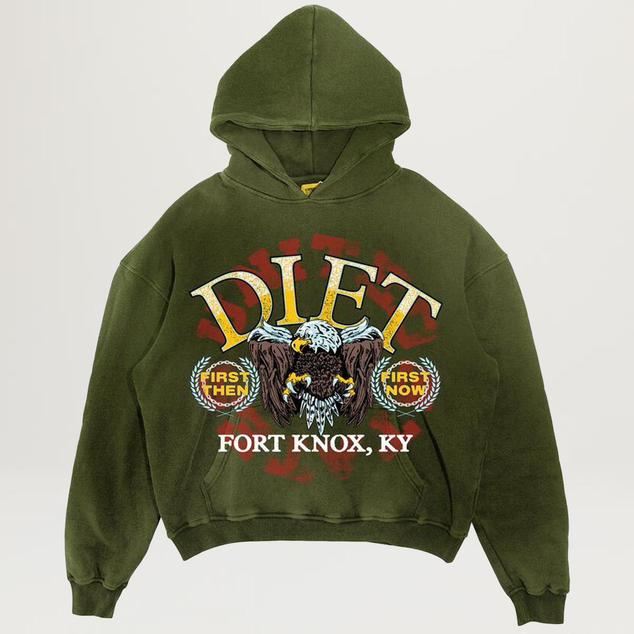 DSM French Terry Knox Hoodie (Olive)