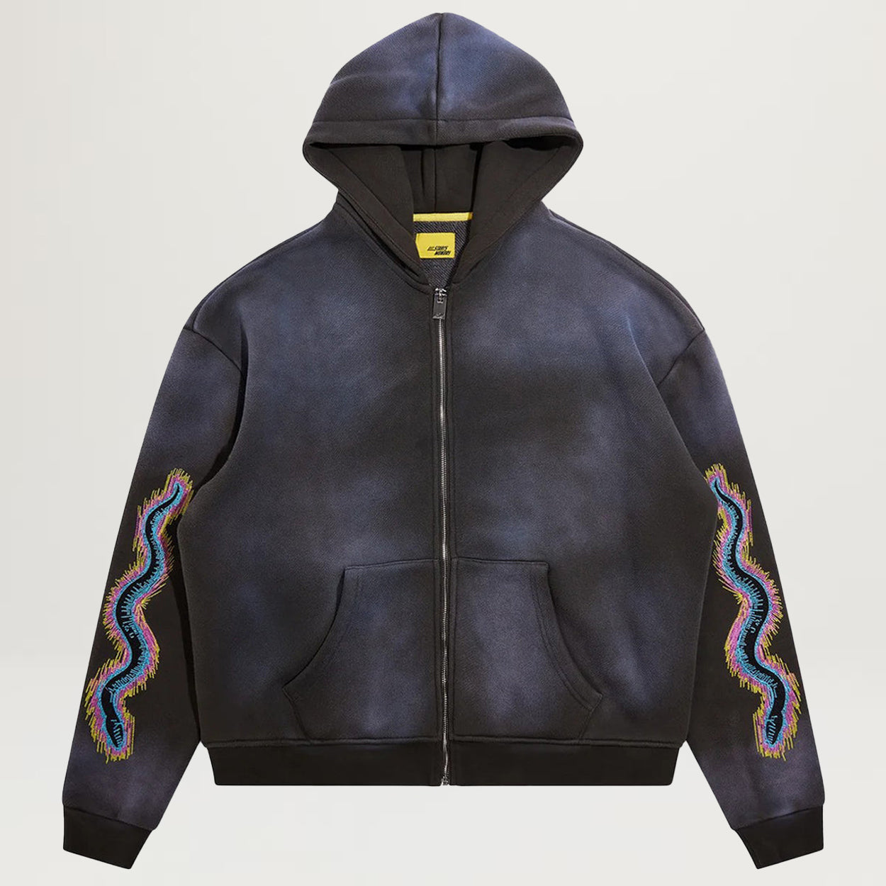 DSM Snake Full Zip Sweatshirt (Vintage Black) - NewYakCity