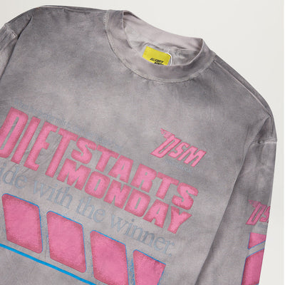 DSM Winners Long Sleeve Tee (White Pink)