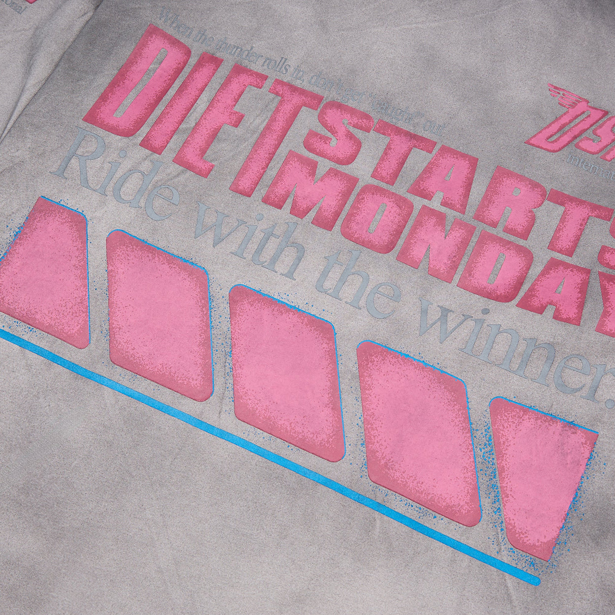 DSM Winners Long Sleeve Tee (White Pink)