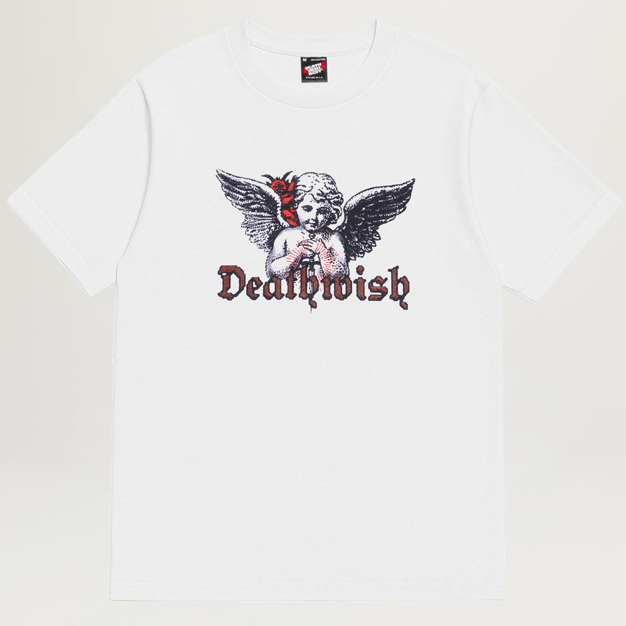 Deathwish Cherub Tee (White)