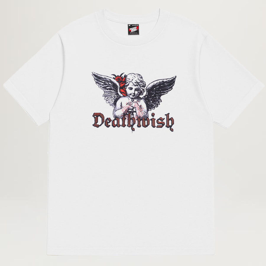 Deathwish Cherub Tee (White)