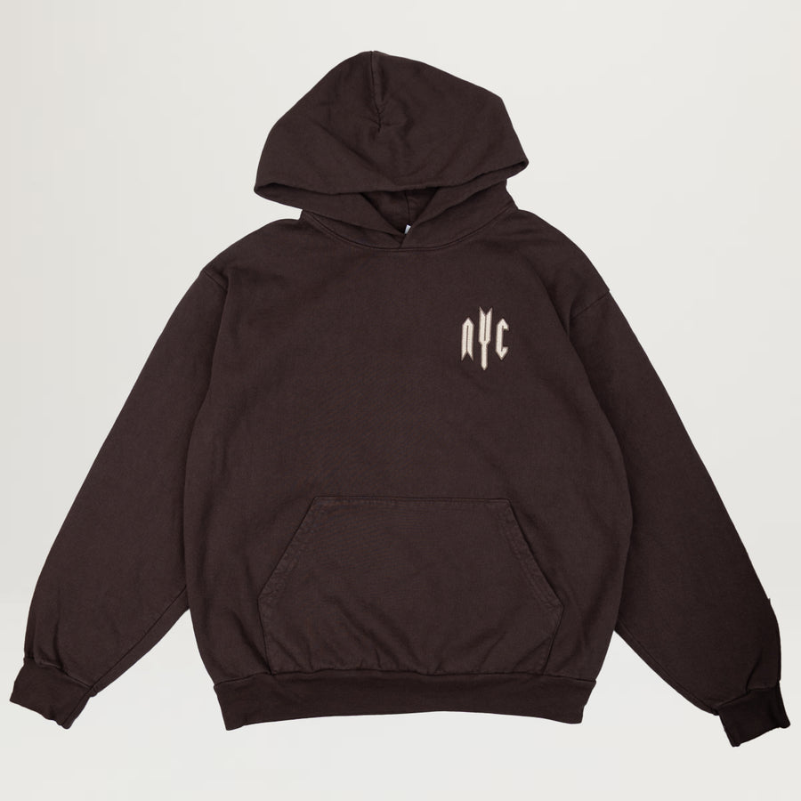 NewYakCity Detention Hoodie (Coffee & Cream)