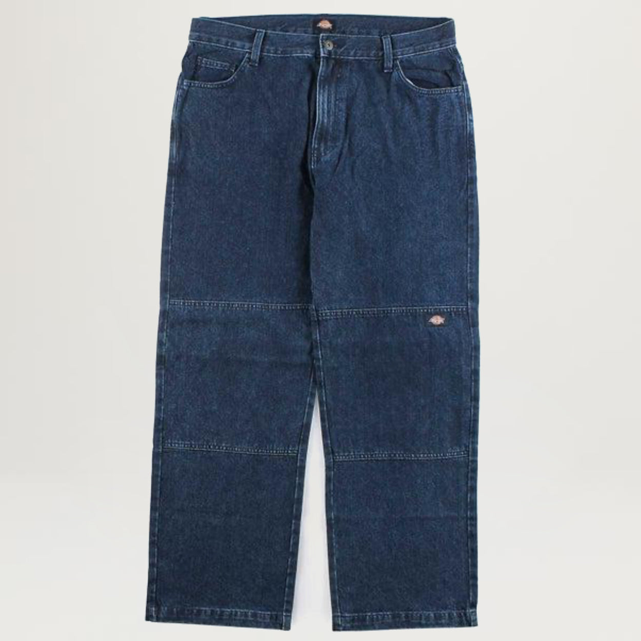 Dickies Double Knee Denim Pants (Stonewashed Blue)