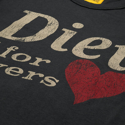 Diet Starts Monday Lovers Tee (Vintage Black)