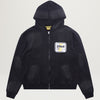 Diet Starts Monday Rig Terry Zip Up Hoodie (Vintage Black)