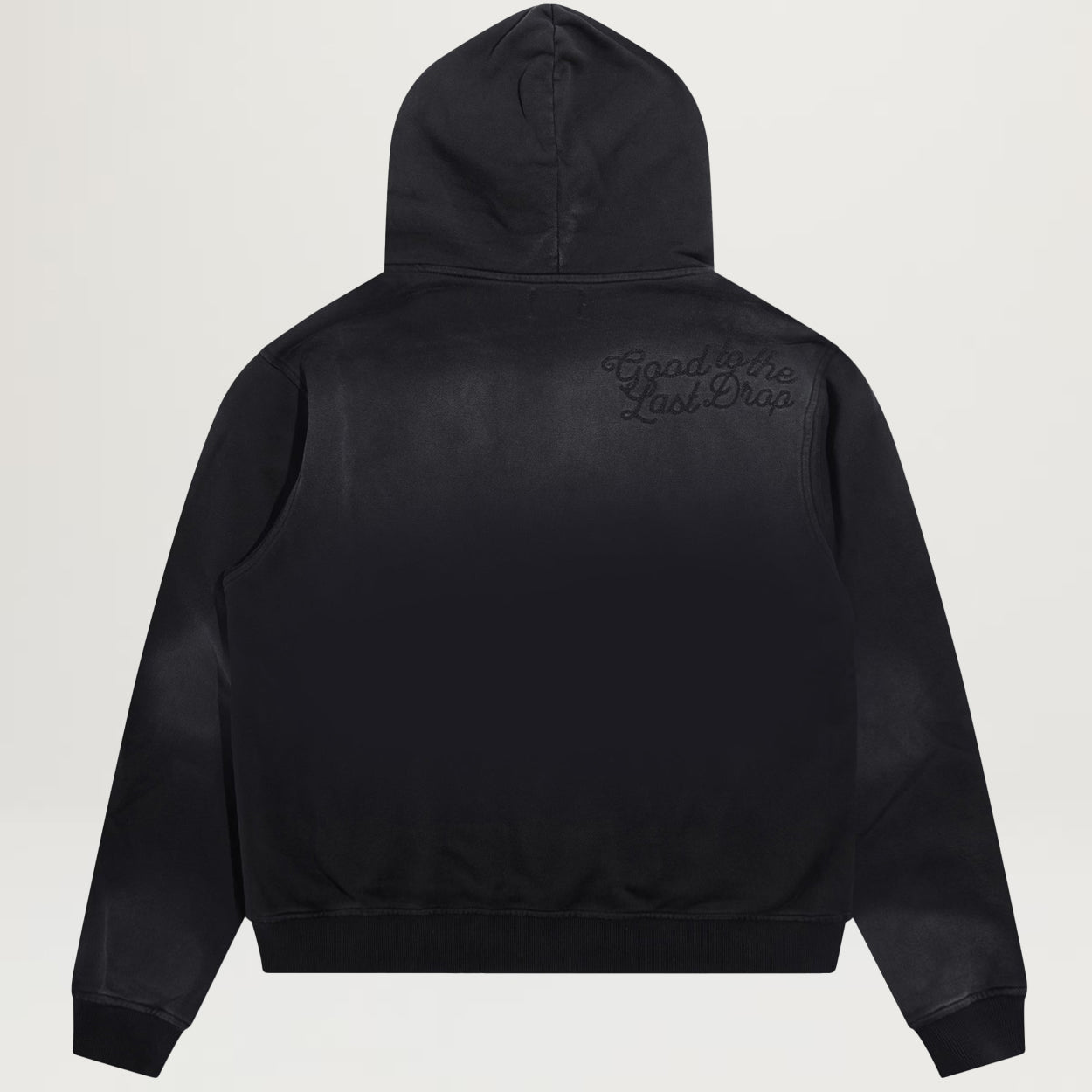 Diet Starts Monday Rig Terry Zip Up Hoodie (Vintage Black