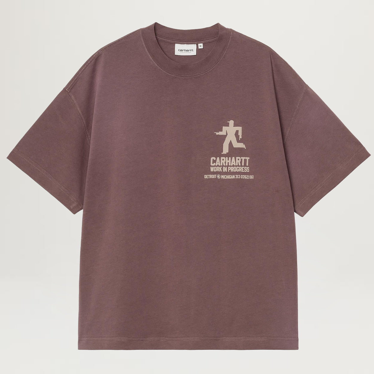 Carhartt WIP Distance Tee (Palisander Stone Washed)