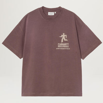Carhartt WIP Distance Tee (Palisander Stone Washed)