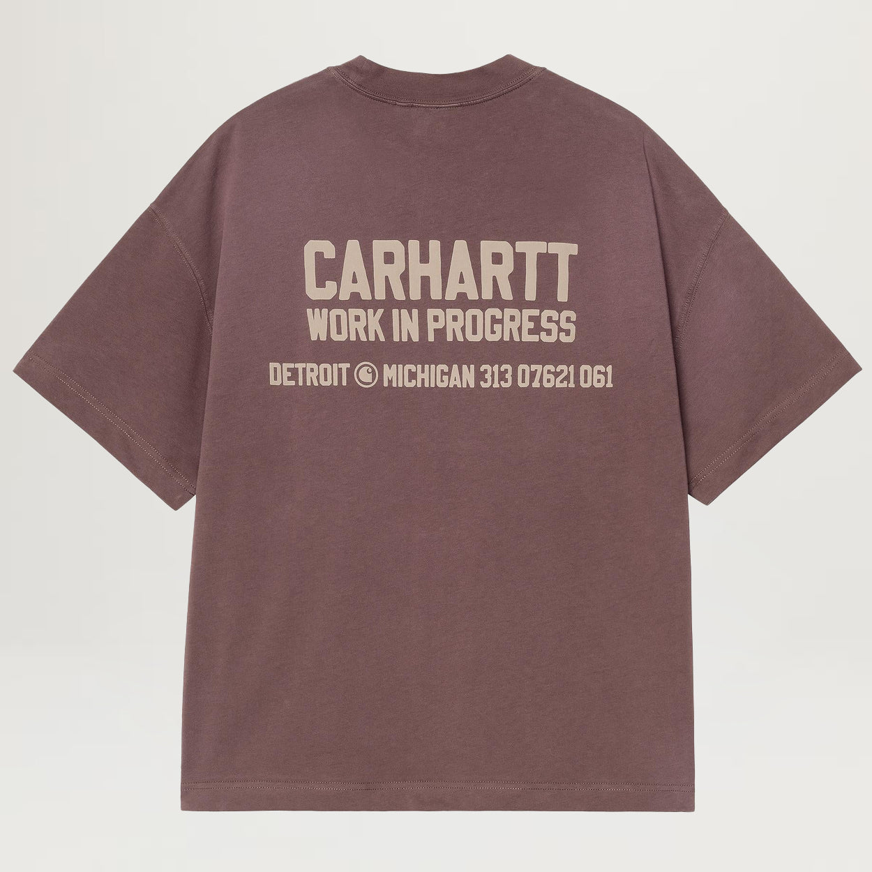 Carhartt WIP Distance Tee (Palisander Stone Washed)