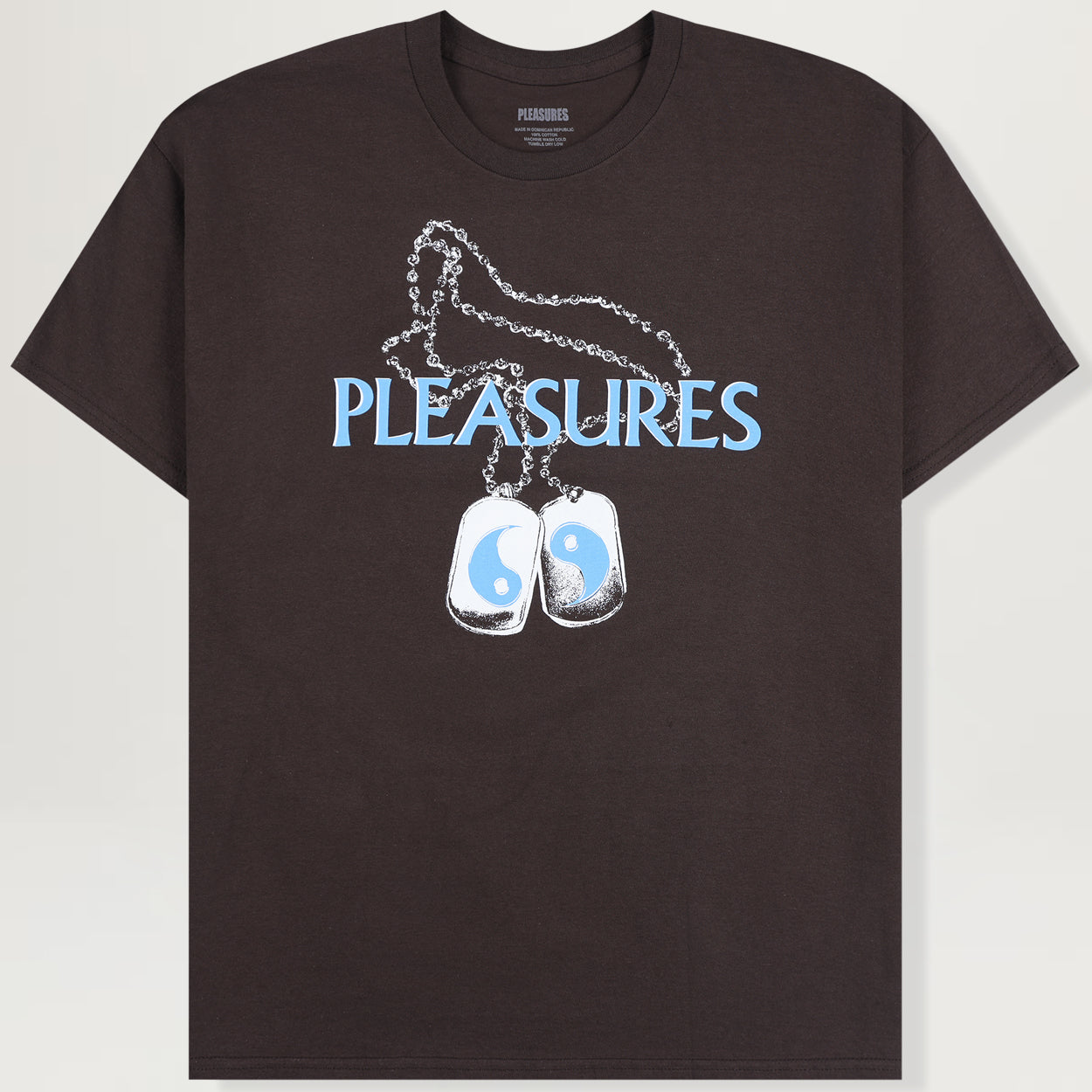 Pleasures Dog Tags Tee (Brown)