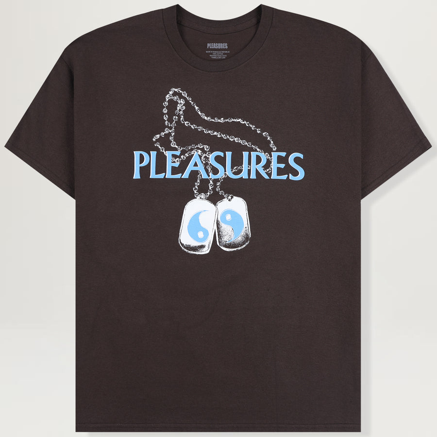 Pleasures Dog Tags Tee (Brown)